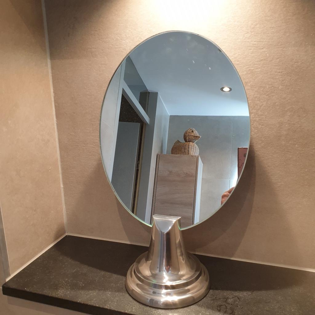 Riviera maison belleza standing mirror 25%, Ophalen, Minder dan 50 cm, Rond, Nieuw