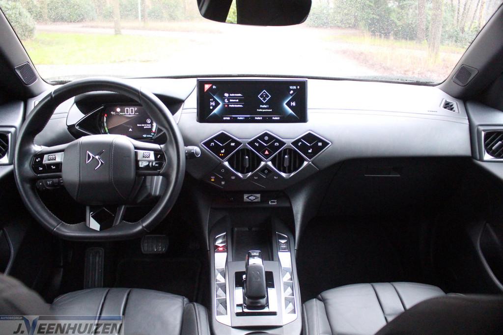 DS DS 3 Crossback E-Tense Grand Chic 50 kWh | 2021 | Adaptiv, 136 pk, Gebruikt, 24 min, Leder