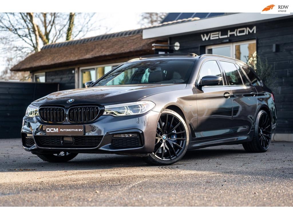 BMW 5-serie Touring 540i xDrive M-Sport I Bowers & Wilkins I, Auto's, BMW, Automaat, Gebruikt, Vierwielaandrijving, 5-Serie