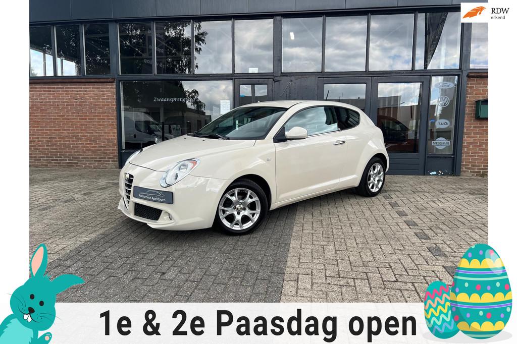 Alfa Romeo MiTo 1.4 Multiair, Cruice control, Climate contro, Voorwielaandrijving, Stof, Gebruikt, Zwart