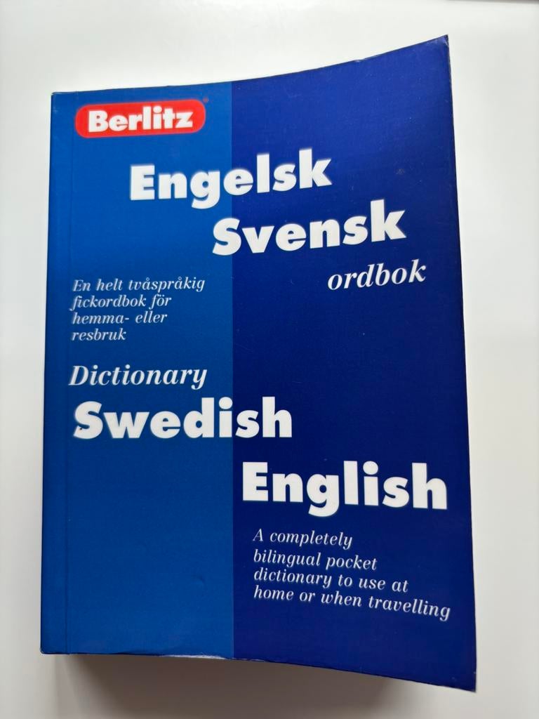 Woordenboek Swedish - English / Zweeds - Nederlands, Overige uitgevers, Ophalen of Verzenden, Zo goed als nieuw, Engels