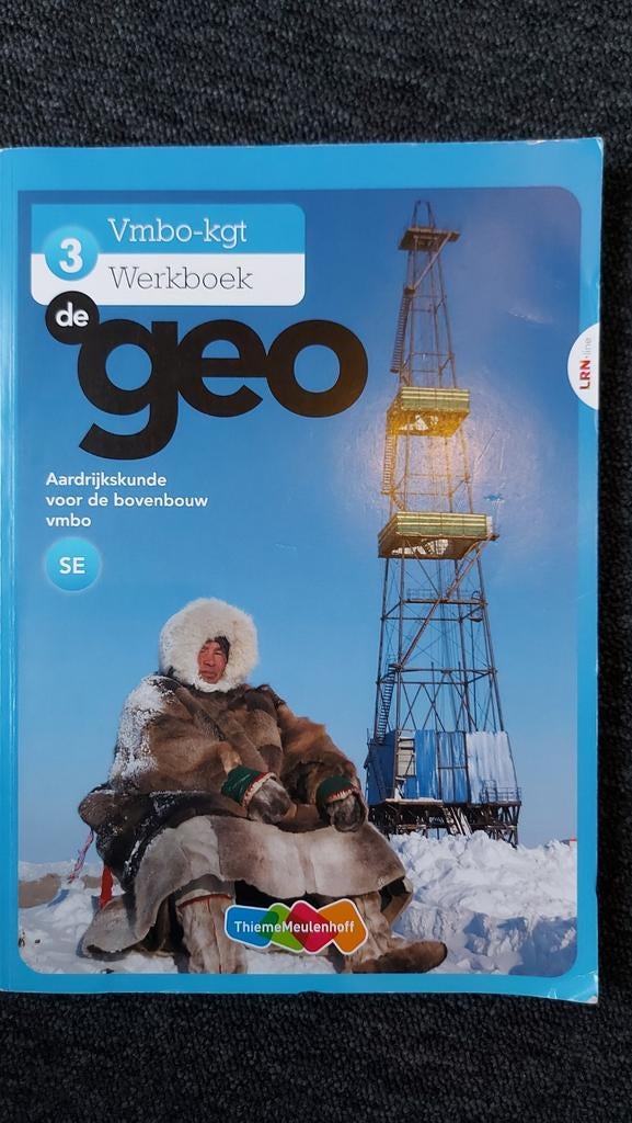 De Geo Werkboek Aardrijkskunde vmbo-kgt 3, Ophalen of Verzenden, Nieuw, VMBO, Aardrijkskunde