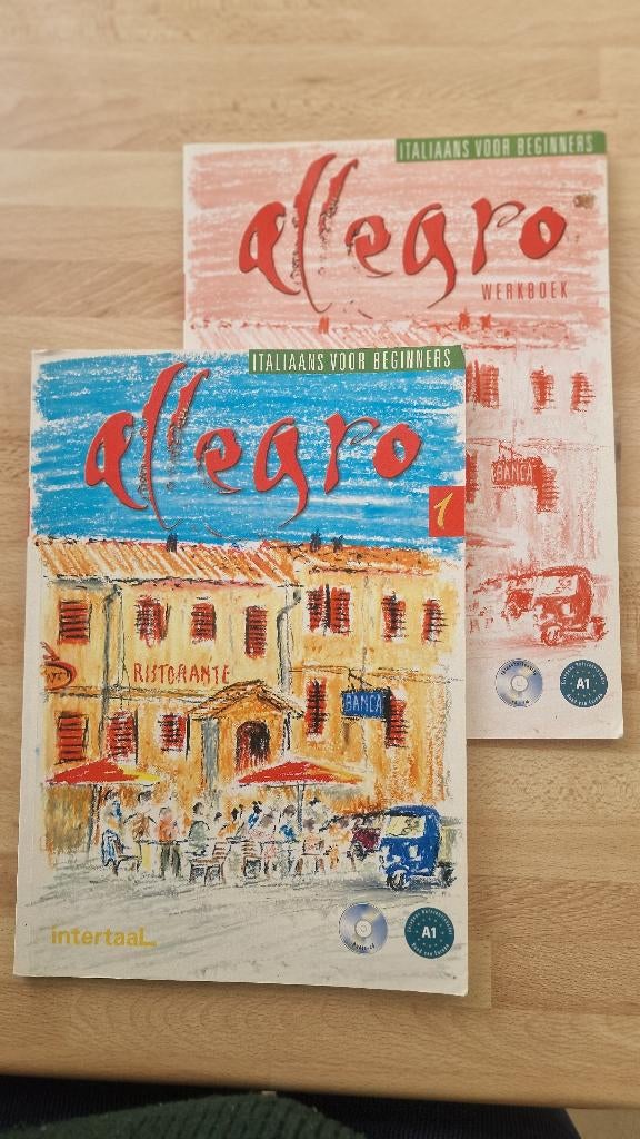 Allegro Italiaans voor beginners, Boeken, Studieboeken en Cursussen, Ophalen of Verzenden, Alpha, Gelezen, Niet van toepassing