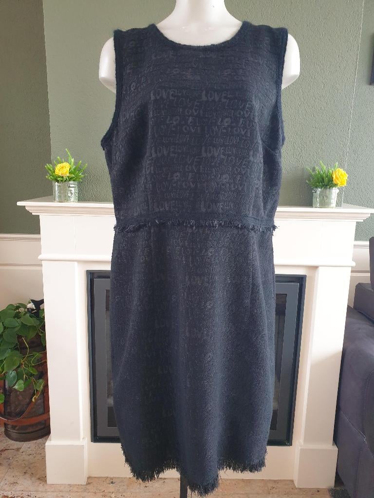 River Woods schitterende jurk love 46 XXL XL, Verzenden, River Woods, Zwart, Maat 42/44 (L)