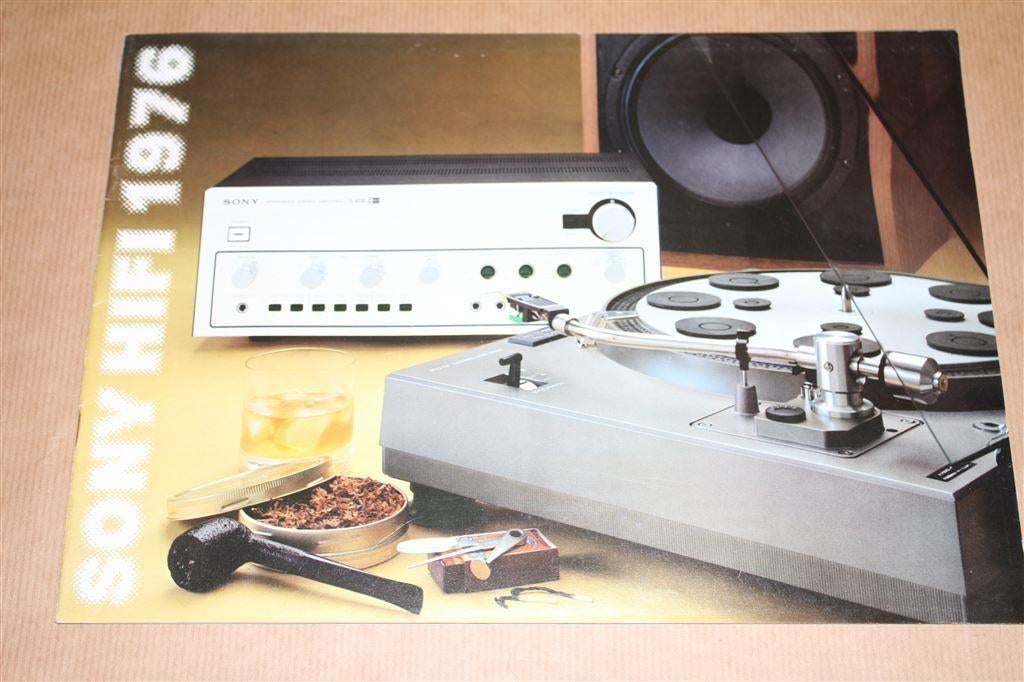 Catalogus - Sony Hifi 1976 !!, Boeken, Catalogussen en Folders, Zo goed als nieuw, Ophalen of Verzenden