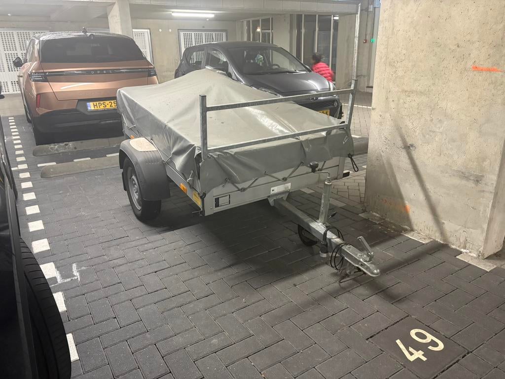Hapert Amigo aanhangwagen met huif, Auto diversen, Aanhangers en Bagagewagens, Ophalen, Gebruikt