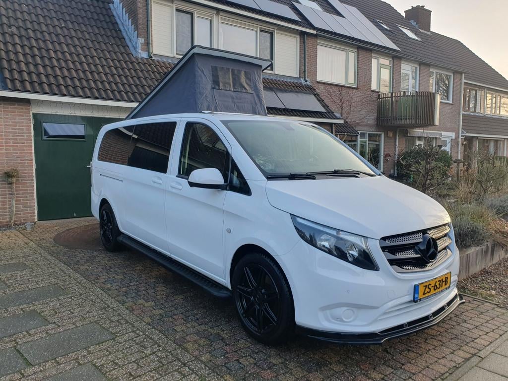 Mercedes Vito | buscamper | 9 persoons | Automaat | 2019, Caravans en Kamperen, Mercedes-Benz, Diesel, Particulier, 5 tot 6 meter