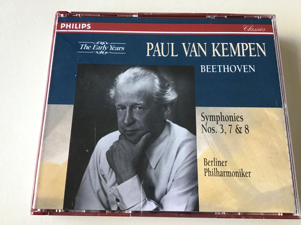 Beethoven symphonies bos.3,7 & 8 Paul van Kempen 2 CD BOX, Ophalen of Verzenden, Classicisme, Zo goed als nieuw, Orkest of Ballet