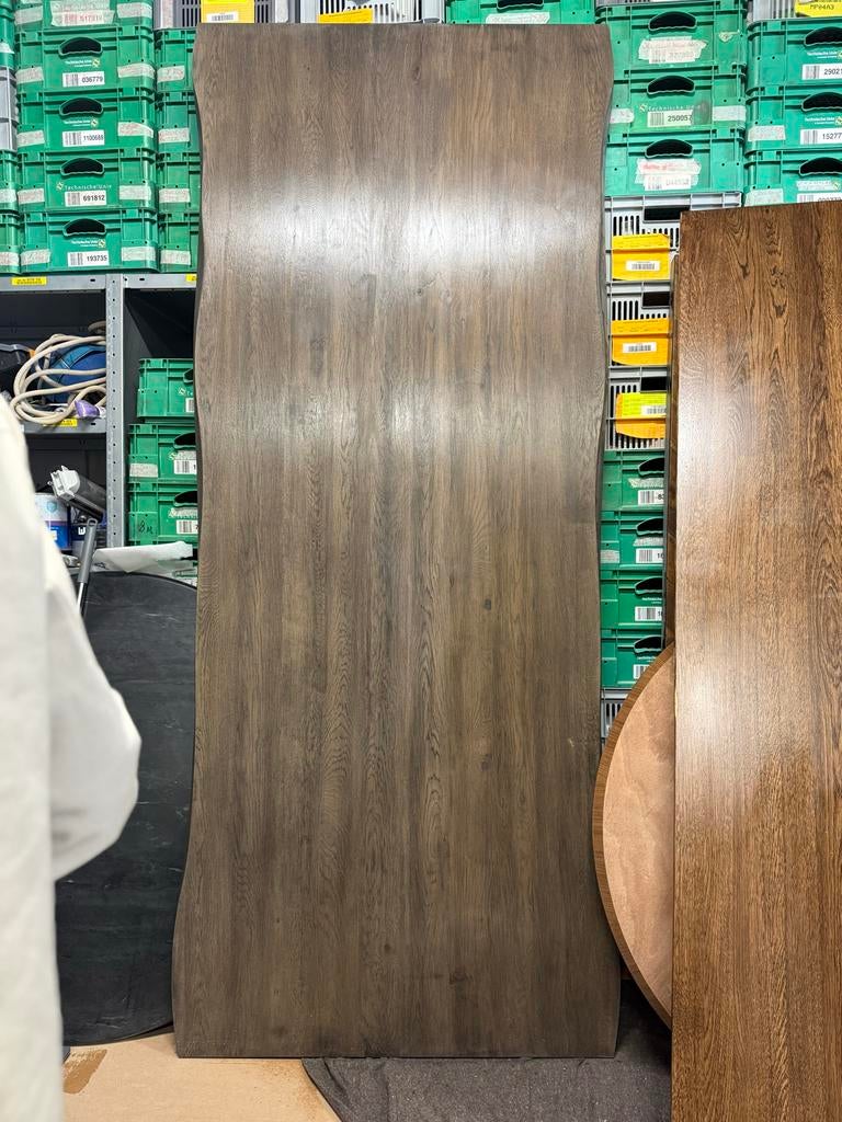 Nieuw Eiken eettafelblad 260x100 cm, Huis en Inrichting, Tafels | Eettafels, Ophalen, Idk, Eikenhout, Rechthoekig