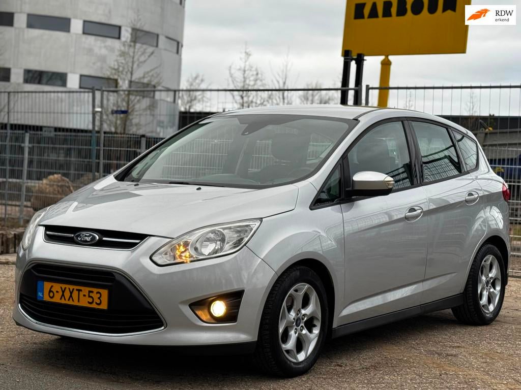 Ford C-Max 1.0 Edition|6BAK|AIRCO|CRUISE|2XSLEUTELS|BOEKJES|, Euro 5, 125 pk, Gebruikt, Start-stop-systeem
