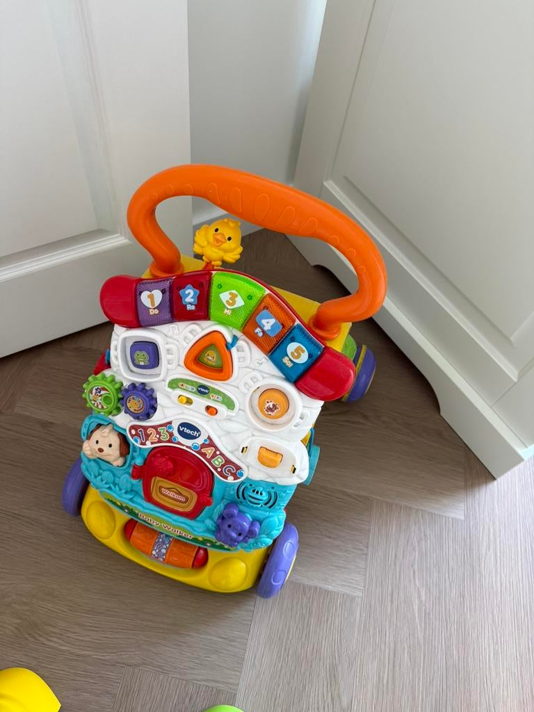 Vtech loopwagen, Ophalen, Zo goed als nieuw, 6 maanden tot 2 jaar