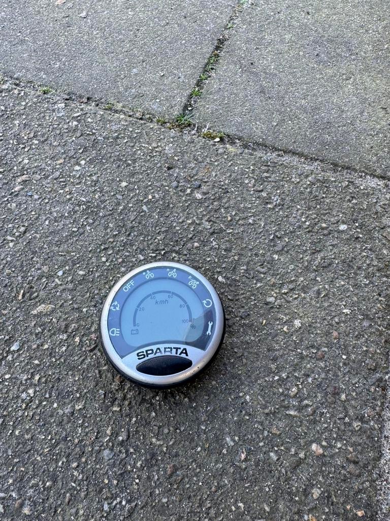 Fietscomputer display sparta, Ophalen, Draadloos, Gebruikt