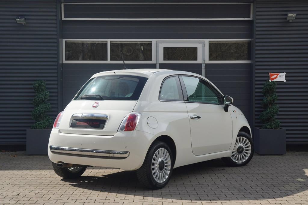 Fiat 500 1.2 Lounge PANORAMADAK PARK.SENSOREN AIRCO, Gebruikt, 1242 cc, 4 cilinders, 840 kg