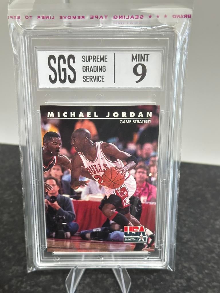 1992 Skybox USA Basketball Michael Jordan #39, Ophalen of Verzenden, Zo goed als nieuw, Plaatje