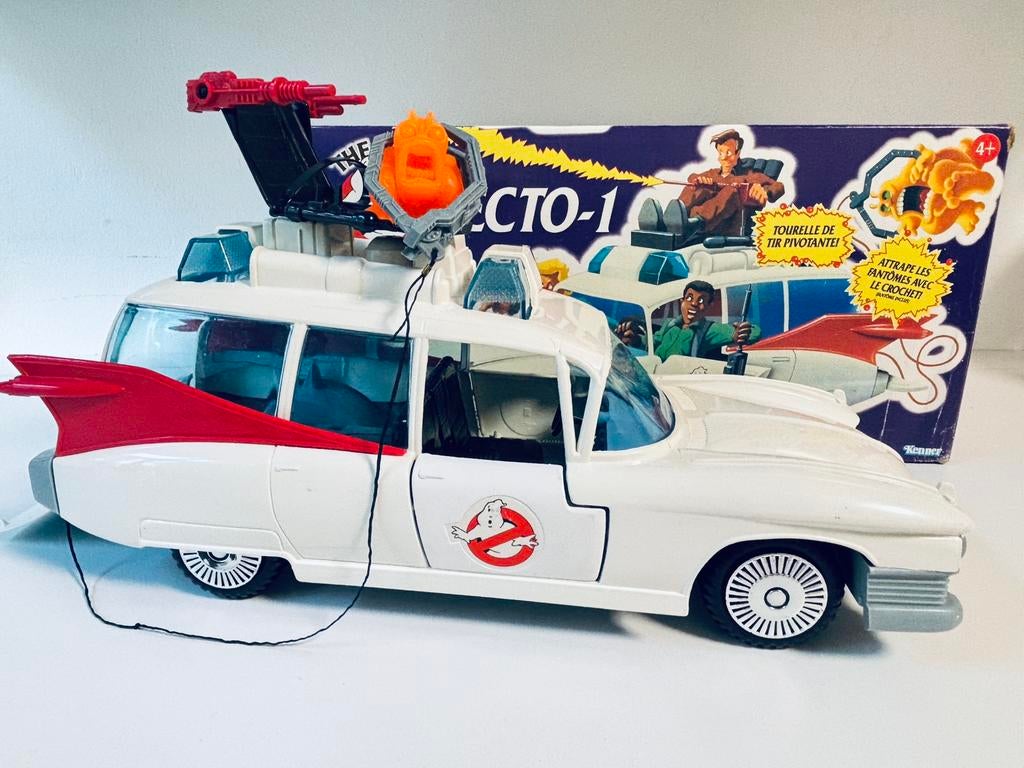 The real Ghostbusters ecto1 1984 box met inlays, Verzamelen, Ophalen of Verzenden