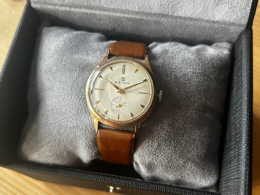 Vintage Seiko marvel horloge, Seiko, Staal, Met bandje, Polshorloge