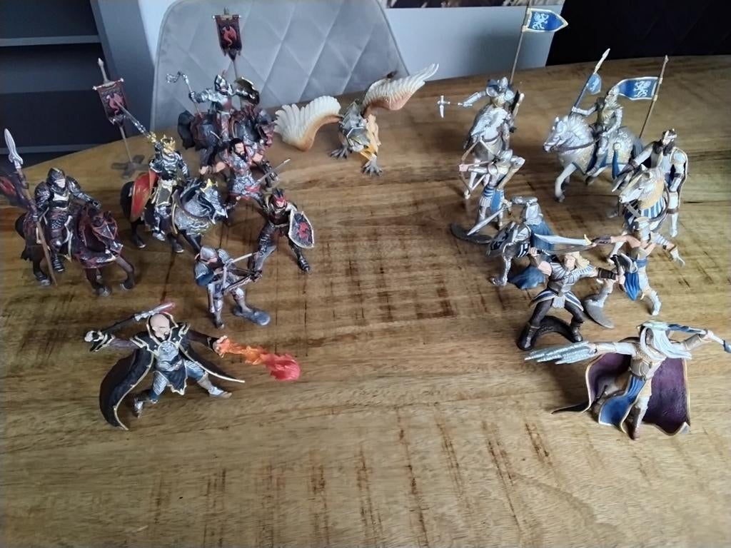 Schleich Eldrador ridders, Ophalen of Verzenden, Zo goed als nieuw
