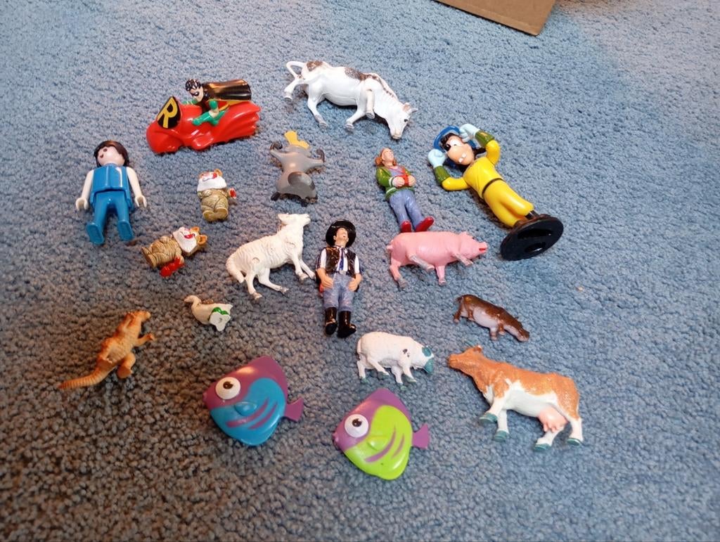 Speelgoed Figuren Plastic, Ophalen of Verzenden