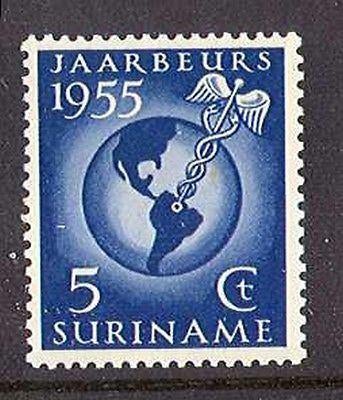 @@ Suriname 323 en 324 ongebruikt @@  0,10, Postzegels en Munten, Verzenden, Postfris