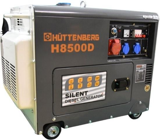 Aggregaat/generator 8500w geluidsarm nieuw 24mnd garantie