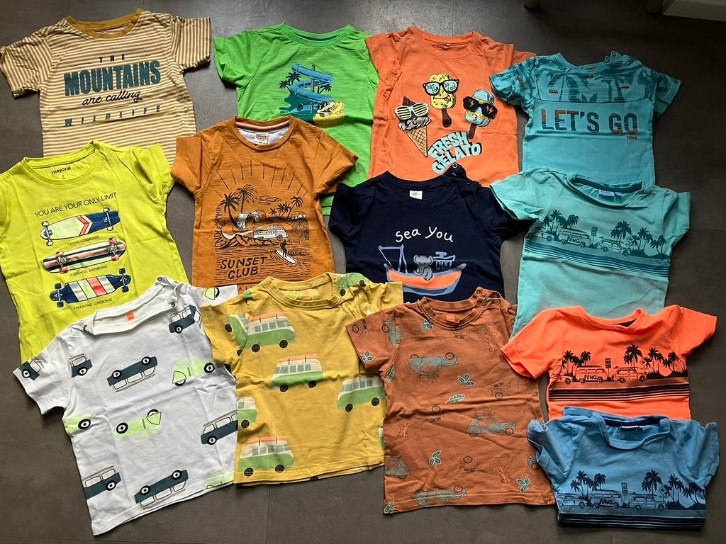 Kledingset maat 92 Flinq H&M Hema Name it, Ophalen of Verzenden, Zo goed als nieuw, Jongen, Shirt of Longsleeve