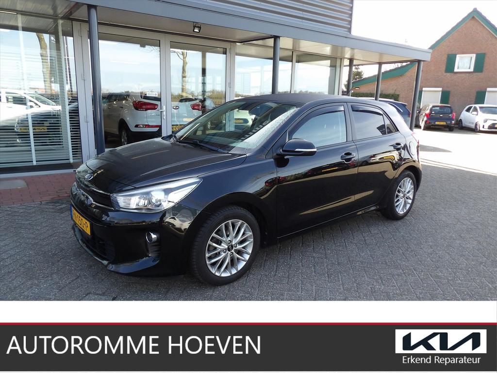 KIA Rio 1.0 DynamicLine luxe Org. Ned. Navi, Voorwielaandrijving, Gebruikt, 1055 kg, Origineel Nederlands