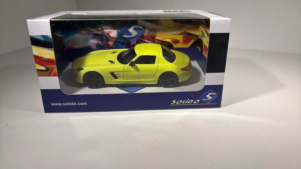 Mercedes benz sls amg solido 1.43, Auto, Solido, Ophalen of Verzenden, A