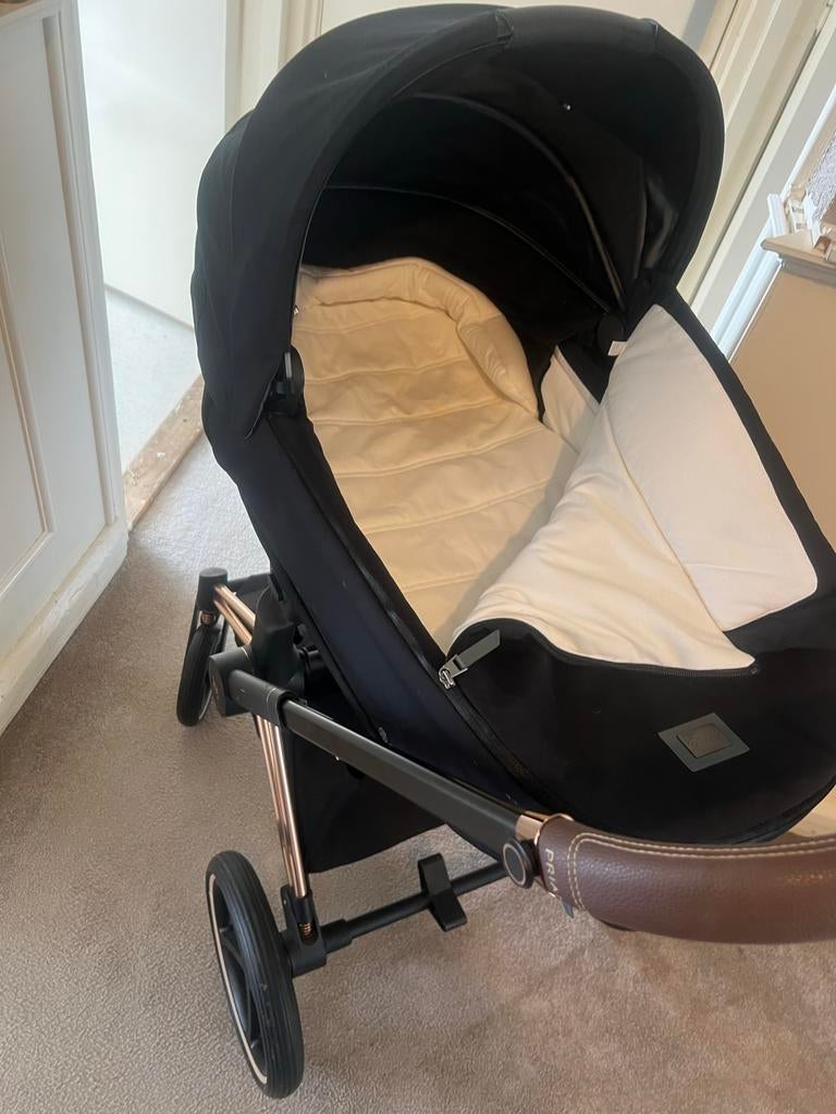 Cybex kinderwagen met reiswieg en maxicosi tevens buggy, Gebruikt, Ophalen of Verzenden, Met reiswieg, Kinderwagen