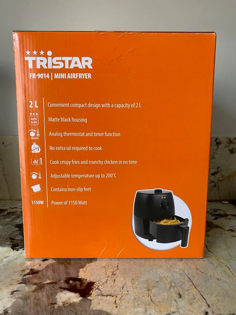 Tristar FR-9014 Mini Airfryer, 1 tot 2 liter, Ophalen of Verzenden, Nieuw