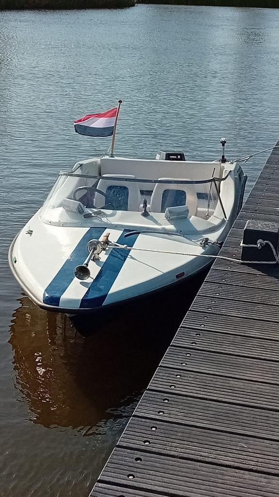 Vega 4.05 9.9 yamaha 4takt incl. trailer, Watersport en Boten, Gebruikt, Ophalen of Verzenden, Minder dan 70 pk, 3 tot 6 meter