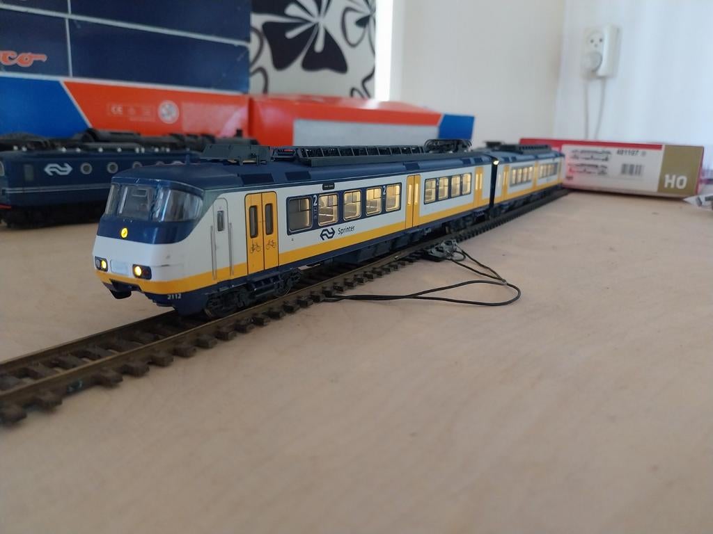 Fleischmann Sprinter Vlaflip, Ophalen of Verzenden, Gelijkstroom, Locomotief, Fleischmann