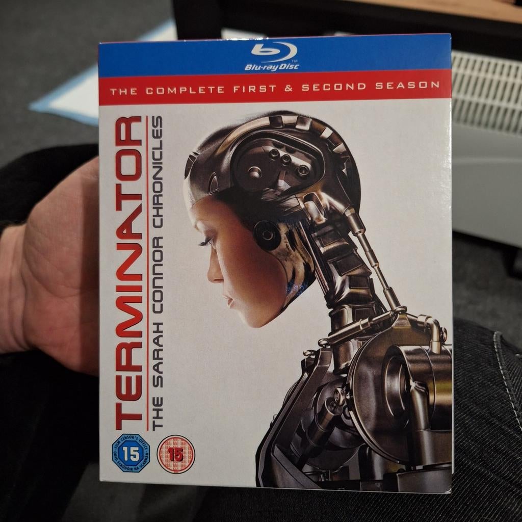 Terminator: The Sarah Connor Chronicles Seizoen 1+2 Blu-ray, Ophalen, Zo goed als nieuw, Tv en Series, Boxset