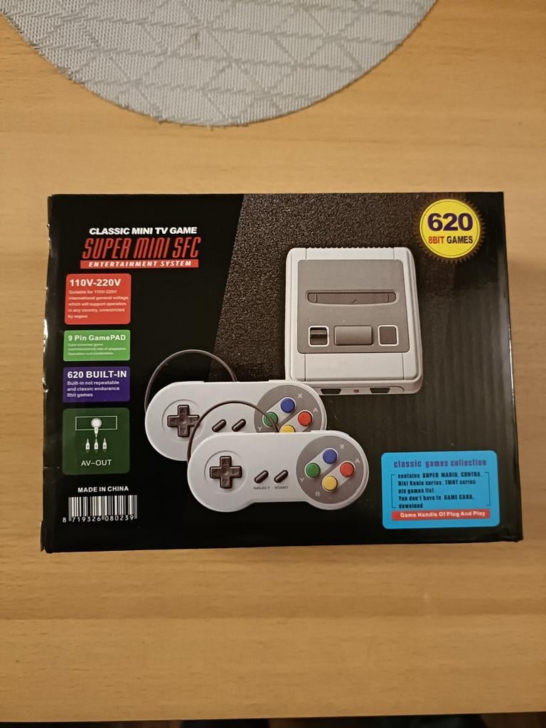 super mini sfc, Spelcomputers en Games, Spelcomputers | Nintendo Super NES, Ophalen of Verzenden, Zo goed als nieuw, Met 2 controllers