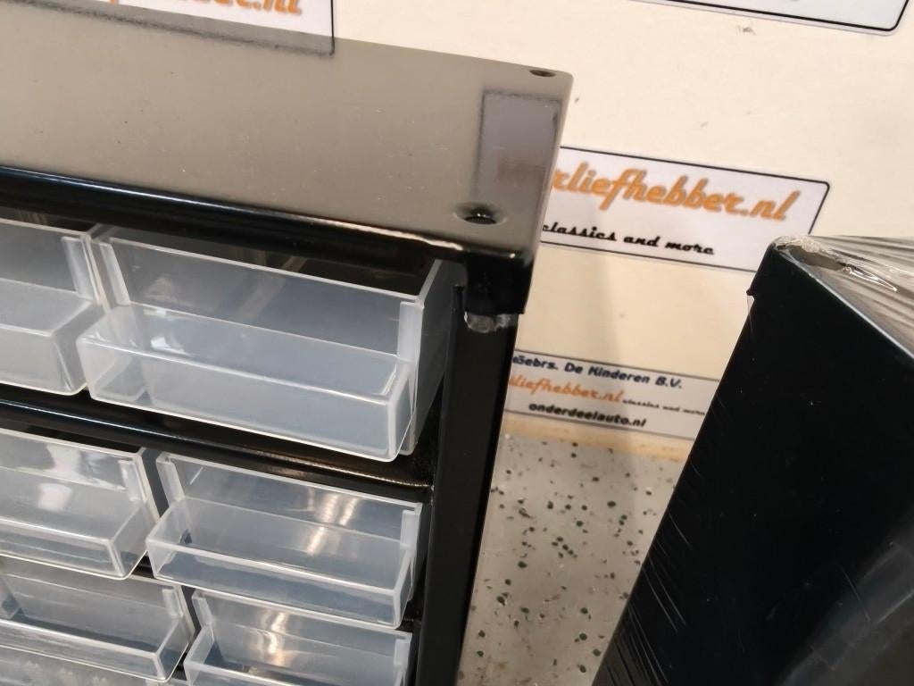 4x opbergkastjes Raaco 19 lades, Minder dan 50 cm, Gebruikt, Kast, Ophalen of Verzenden