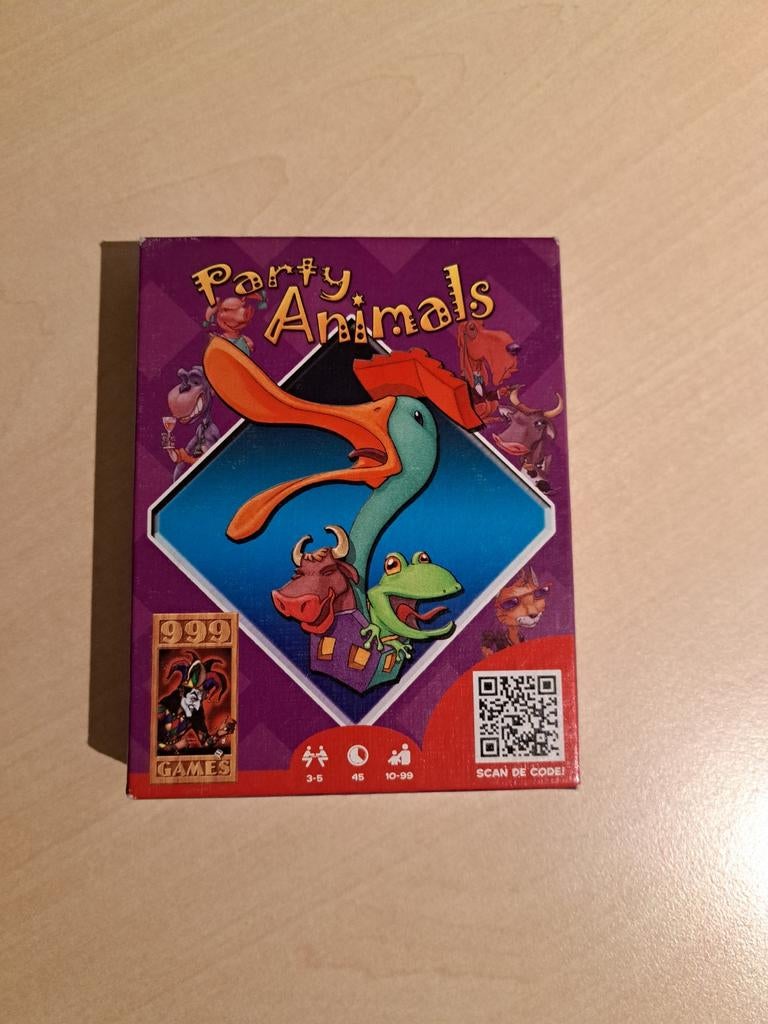 Party animals, Vijf spelers of meer, Ophalen of Verzenden, Nieuw, 999 Games