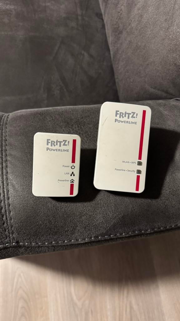 Fritz powerline wifi extender 2x, Ophalen of Verzenden, Zo goed als nieuw