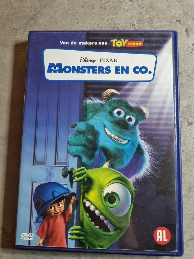 Orig, DVD, Disney Pixar, MONSTERS EN CO, Igst!, Alle leeftijden, Ophalen of Verzenden, Zo goed als nieuw, Amerikaans
