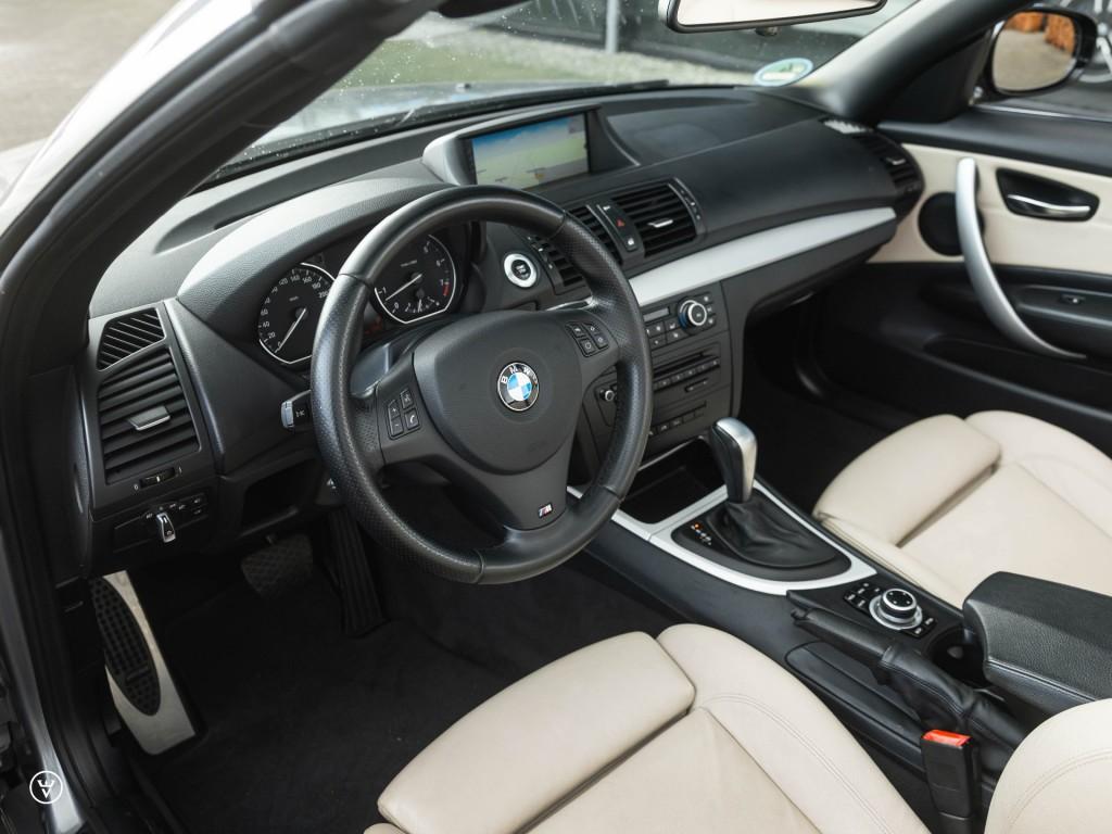 Bmw 1-SERIE 125i Cabrio LCI M-sport Ed. - Prof Navi, vol, Euro 5, Gebruikt, 4 stoelen, 2996 cc