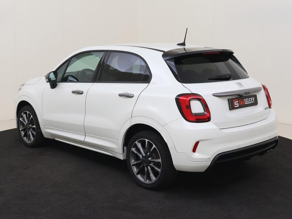 Fiat 500 X 1.5 Hybrid Sport |Dodehoeksensor|Carplay|Camera|A, Auto's, Fiat, 1380 kg, Gebruikt, 4 cilinders, Wit