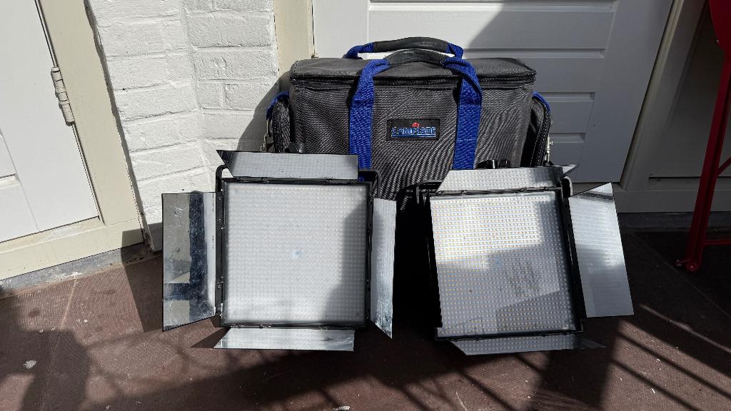 Studiolampen teab, Audio, Tv en Foto, Fotografie | Fotostudio en Toebehoren, Ophalen, Gebruikt, Lamp of Flitsset