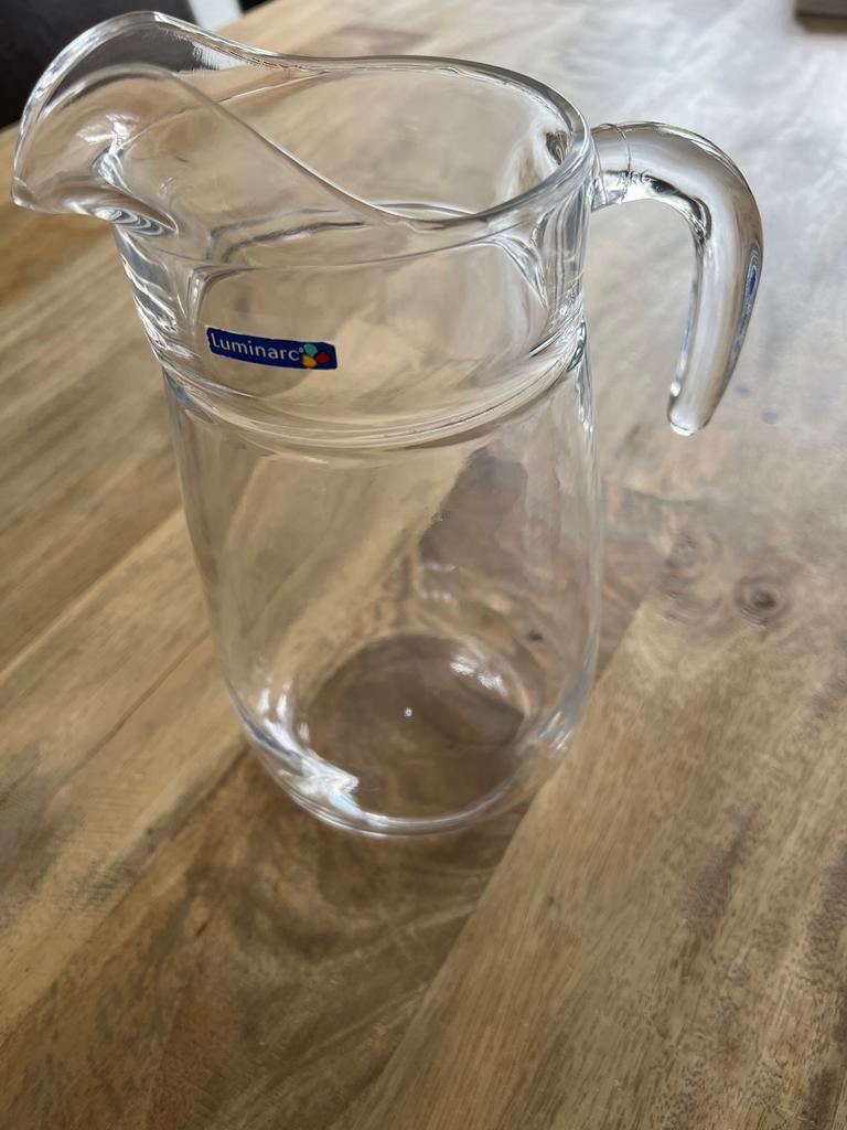 Luminarc glazen kan (Sangria jam), Ophalen of Verzenden, Overige merken, Glas, Overige typen