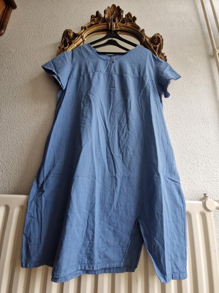 Als nieuw! Kekoo blauw blousestof ballon split tuniek zakken, Kleding | Dames, Blauw, Blouse of Tuniek, Ophalen of Verzenden, Zo goed als nieuw