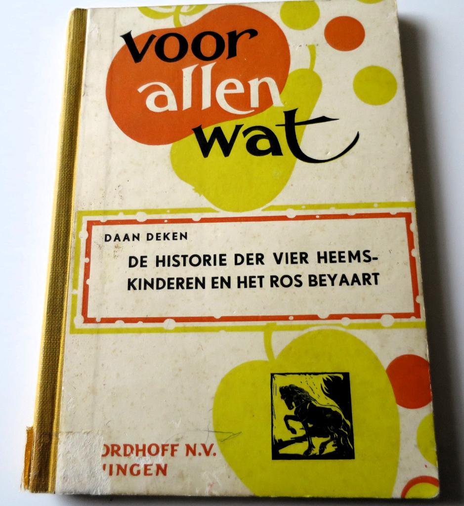 Oud schoolboekje Voor Allen Wat, Ophalen, Gebruikt