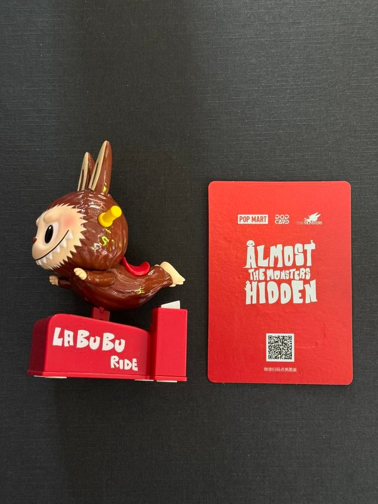 Popmart | The Monsters • Almost Hidden | Kiddie Ride, Ophalen of Verzenden, Zo goed als nieuw