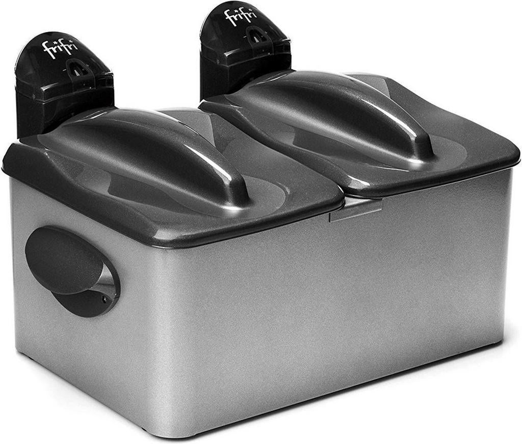 Friteuse F1968 Duo - 3200W, 2x 3.5L voor knapperige friet, Duo-friteuse, 4 liter of meer, Nieuw, Ophalen of Verzenden