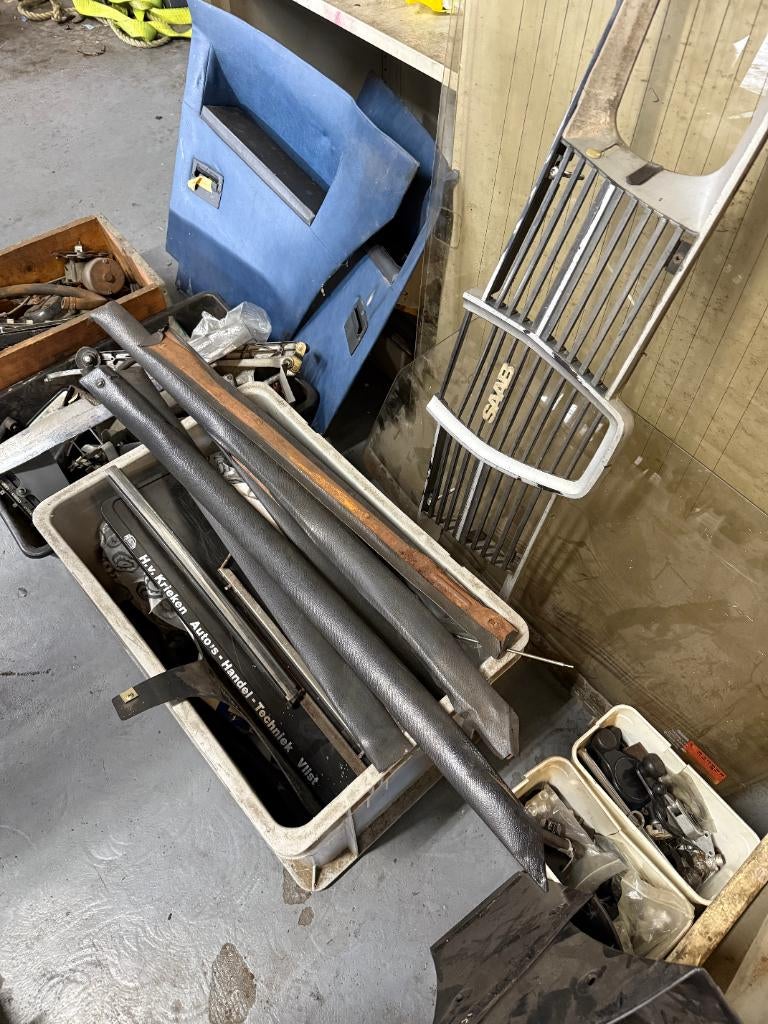 Partij bijzondere Saab 96 V4 onderdelen!, Auto-onderdelen, Ophalen, Saab