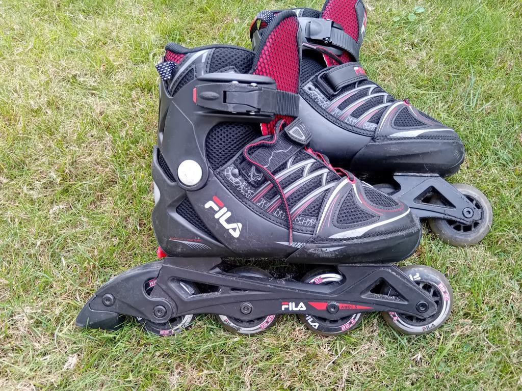 skeelers- 2 paar, Ophalen, Verstelbaar, Gebruikt, Inline skates 4 wielen