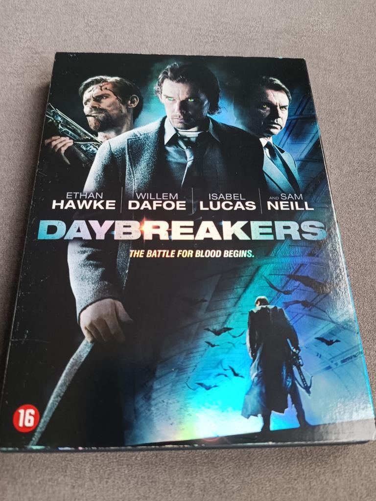 Daybreakers - dvd, Alle leeftijden, Ophalen of Verzenden, Zo goed als nieuw, Detective en Krimi