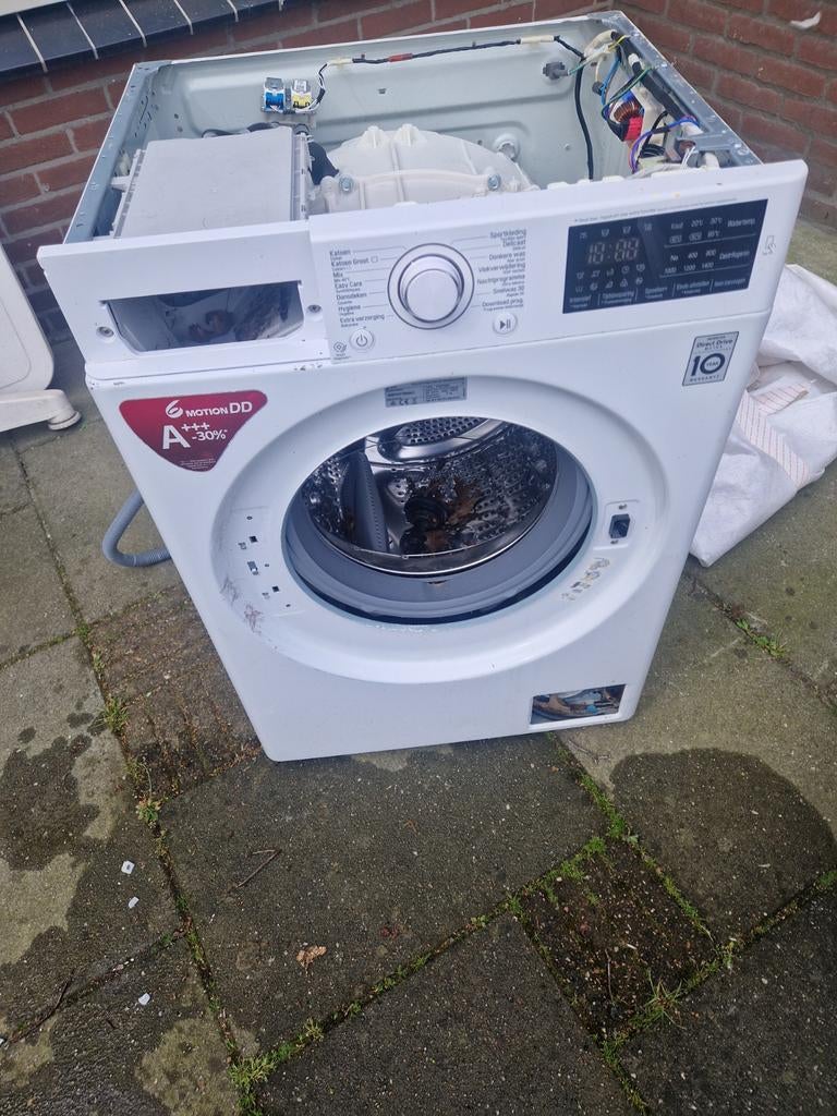 LG wasmachine 14 toeren. ONDERDELEN, Ophalen, 1200 tot 1600 toeren, 85 tot 90 cm