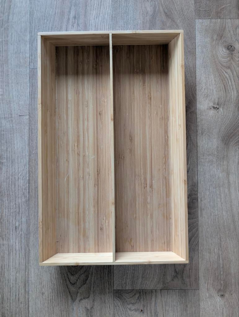 Ikea Variera bestekbak bamboe - dubbel, Ophalen of Verzenden, Gebruikt, Hout